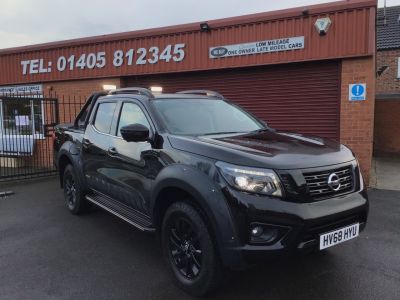 Nissan Navara Double Cab Pick Up N-Guard 2.3dCi 190 4WD Auto SPECIAL FEATURES Pick Up Diesel Black at Key Kars Doncaster
