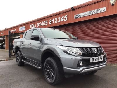 Mitsubishi L200 2.4 Double Cab DI-D 181 Challenger 4WD Auto Pick Up Diesel Grey at Key Kars Doncaster