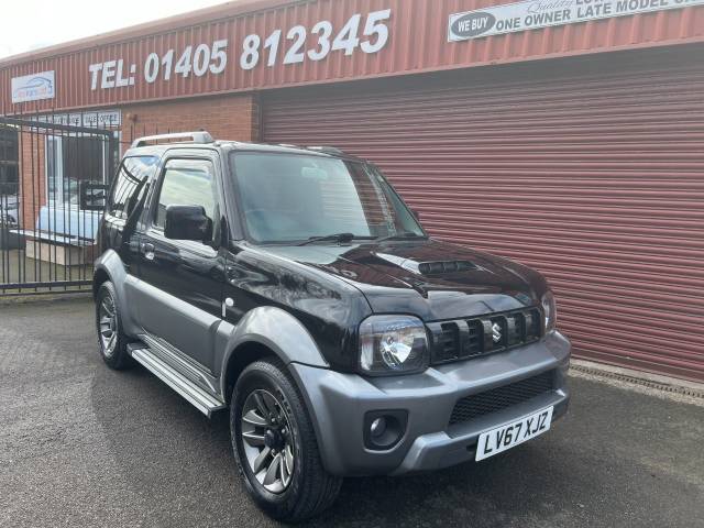 Suzuki Jimny 1.3 VVT SZ4 3dr Auto WITH DETATCHABLE TOWBAR SUV Petrol Black/grey