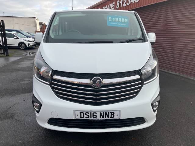 2016 Vauxhall Vivaro 2900 1.6CDTI 115PS Crew can Sportive H1 NO VAT CREW CAB 6 SEATS  XX X NO VAT TO PAY XXX