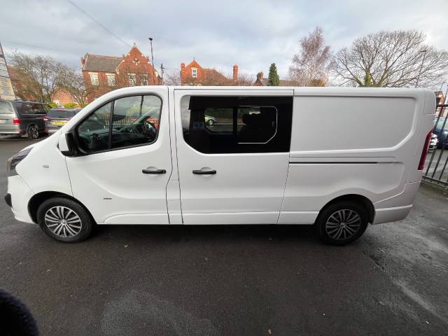 Vauxhall Vivaro 2900 1.6CDTI 115PS Crew can Sportive H1 NO VAT CREW CAB 6 SEATS  XX X NO VAT TO PAY XXX Crew Cab Diesel White