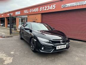 HONDA CIVIC 2019 (69) at Key Kars Doncaster