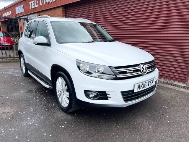 Volkswagen Tiguan 2.0 TDi BlueMotion Tech Match Edition 150 5dr 2WD Estate Diesel White