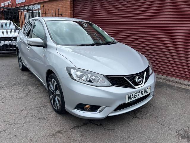 Nissan Pulsar 1.2 DiG-T Tekna 5dr Xtronic (AUTOMATIC) Hatchback Petrol Silver