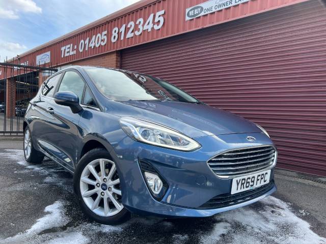 Ford Fiesta 1.0 EcoBoost 125 Titanium 5dr Hatchback Petrol Blue