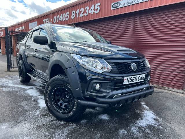 Fiat Fullback 2.4 180hp Cross Double Cab Pick Up Auto Pick Up Diesel Black